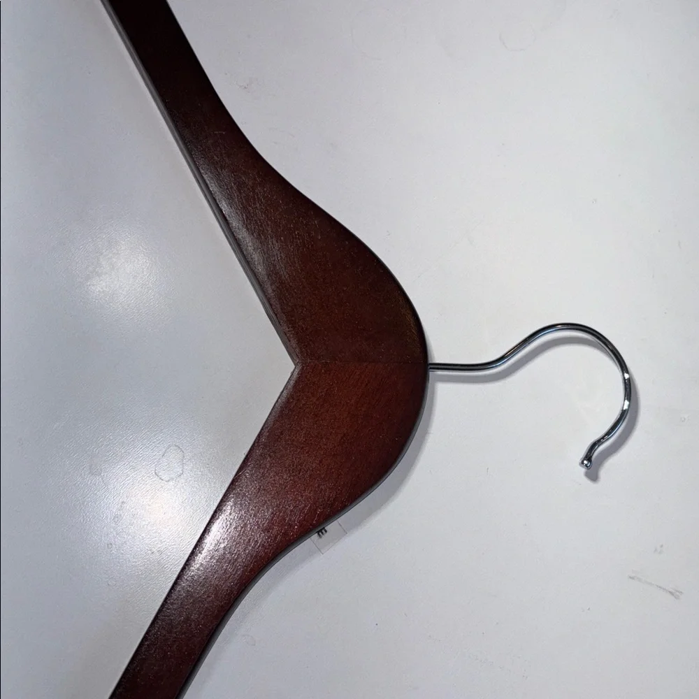 20Pc Premium Quality Wooden Hangers Cherry New